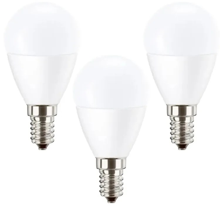 3-pack Lampadina LED 4,9W (470lm) 2700K E14 - Attralux