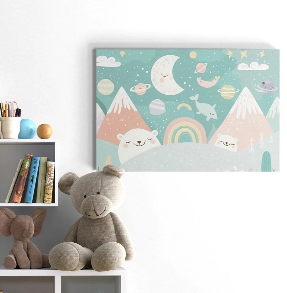 Quadro su tela – Per bambini: dal regno degli animali
