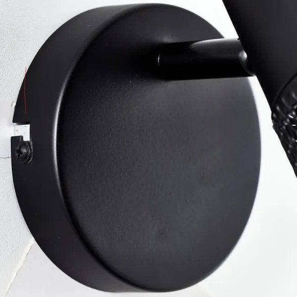 Brilliant - Faretto da parete KAMOLO 1xE27/40W/230V nero