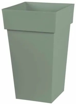 Vaso EDA Tuscany Verde Plastica Quadrato 39 x 39 x 65 cm