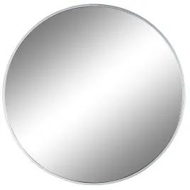 Specchio da parete DKD Home Decor Argentato Cristallo Ferro Moderno 80 x 1,8 x 80 cm