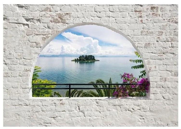 Fotomurale adesivo  Corfu Island  Larghezza x Altezza Home decor 196x140