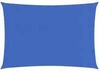 Vela Parasole 160 g/m Rettangolare Blu 4x6 m in HDPE 311519