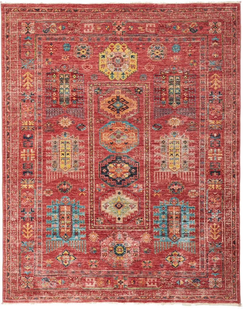 Samarkand Tappeto 190x150 (Pakistan) Annodato A Mano