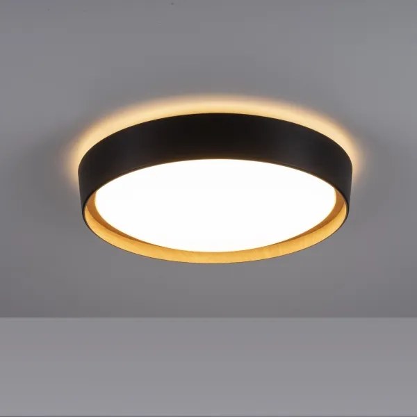 Leuchten Direkt 1434718-LED Plafoniera dimmerabile EMILIA 28,8W/230V nero