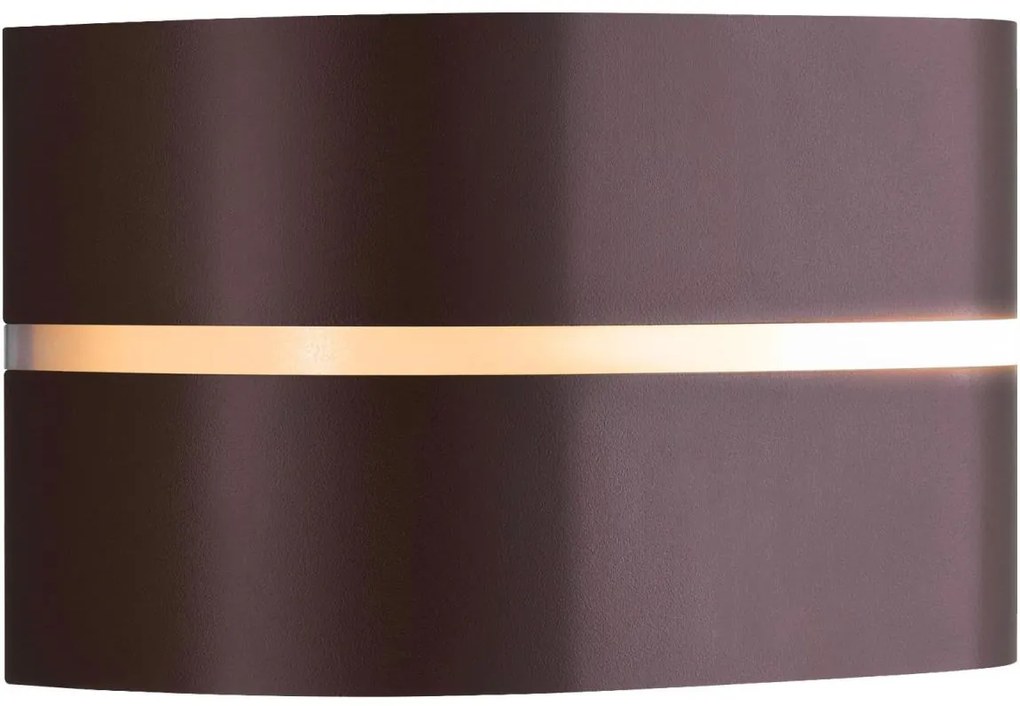 Nordlux - Applique da esterno SIBELIS 1xE27/10W/230V IP44 marrone