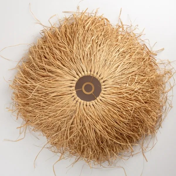 Brilagi - Lampadario LED a cavo CERIA BOHO 1xE27/40W/230V Ø 60 cm in rafia