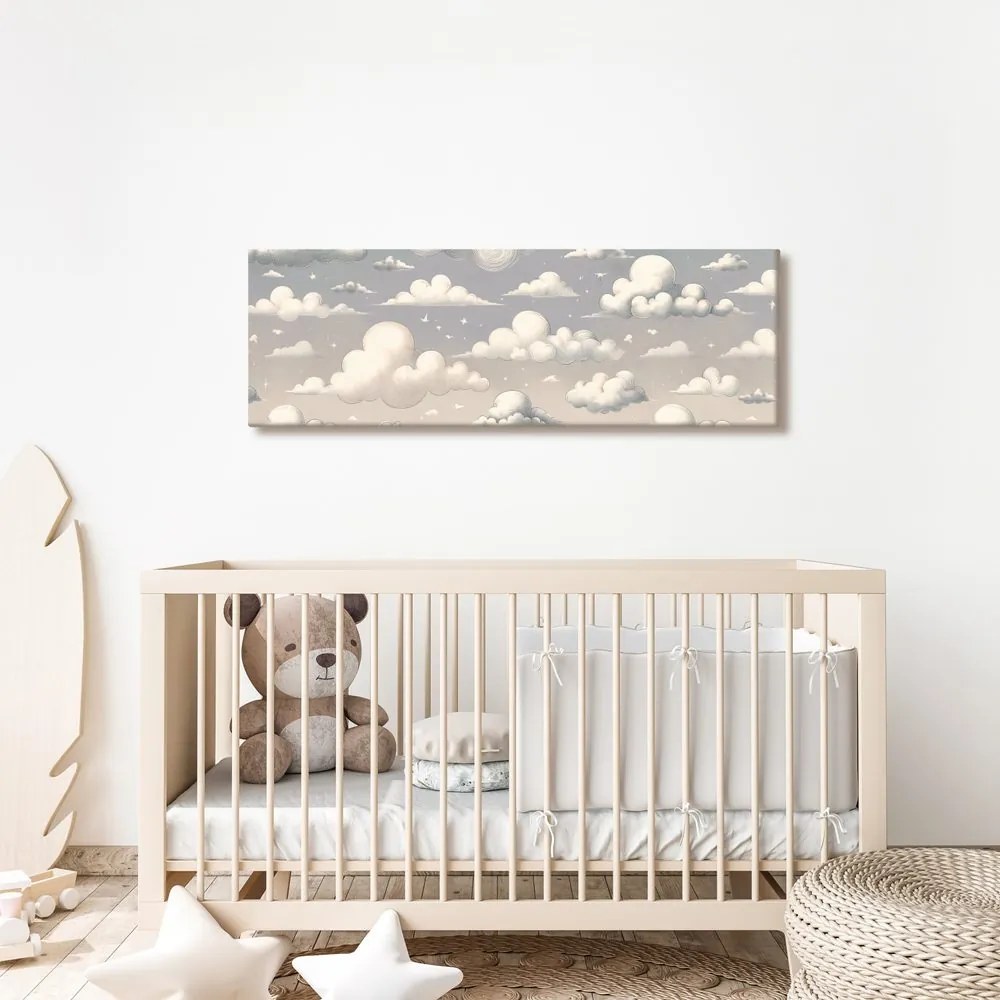 Quadro su tela – Cielo pieno di nuvole