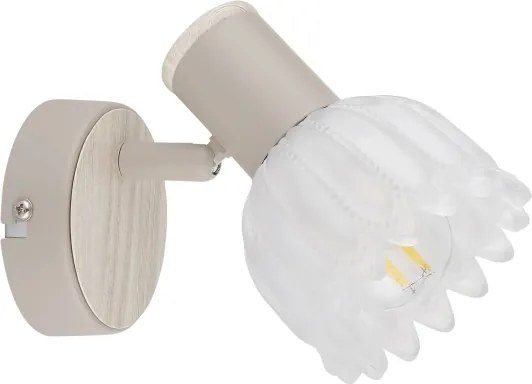 Globo 54317-1 - Faretto da parete PLANTA 1xE14/40W/230V