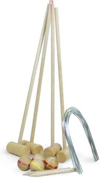 Vilac - Croquet per 4 giocatori con borsa