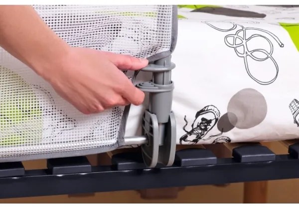 Safety 1st - Barriera per letto di sicurezza STANDARD grigio