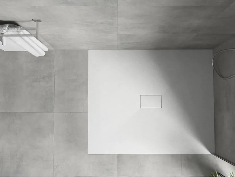 Mexen Hugo piatto doccia rettangolare SMC 140 x 100 cm, bianco - 42101014