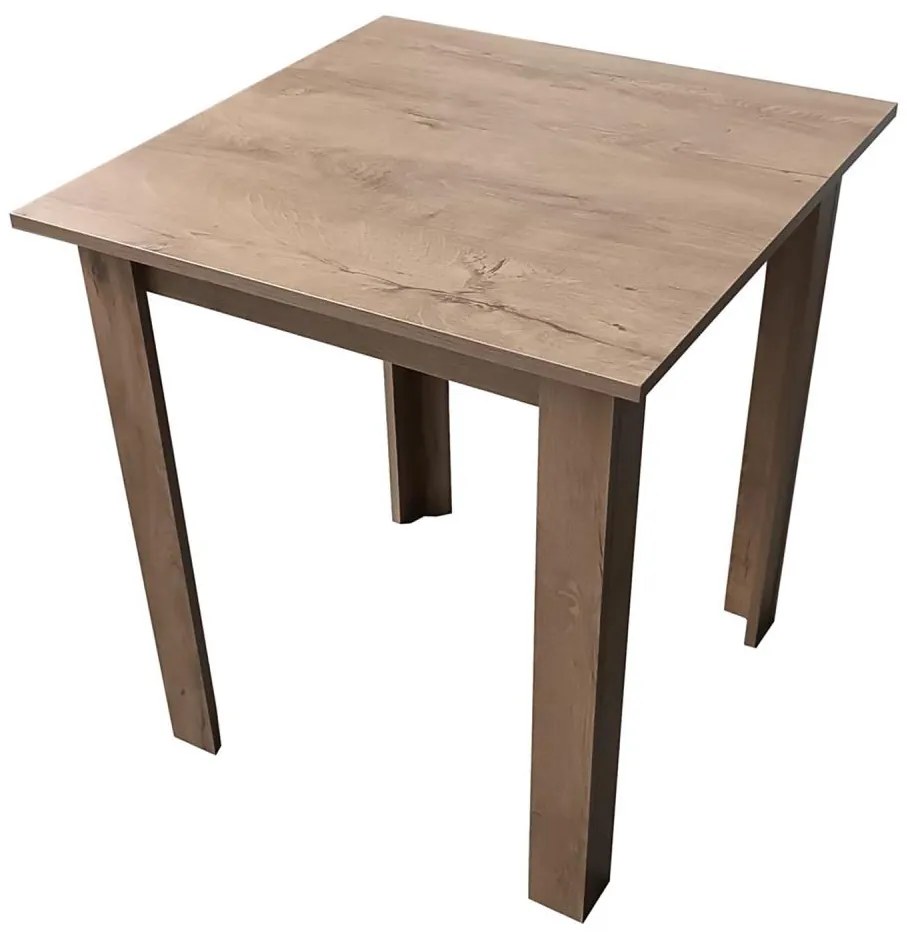 Tavolo da pranzo quadrato LEVI quercia sonoma