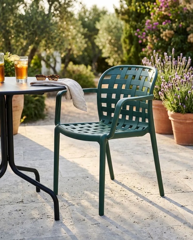 JENNY - poltrona da giardino in resina