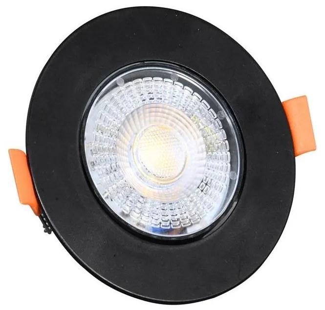Ecolite LED-YL201/7W/CCT/CR - Lampada LED da incasso ZITA LED/3/5/7W/230V nero