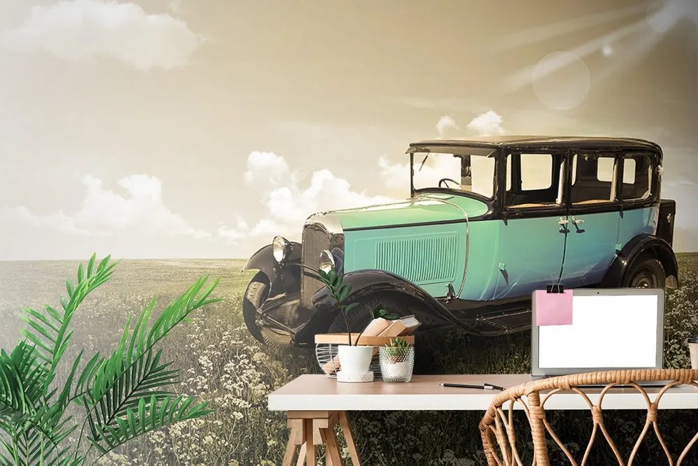 Carta da parati autoadesiva – Auto retrò