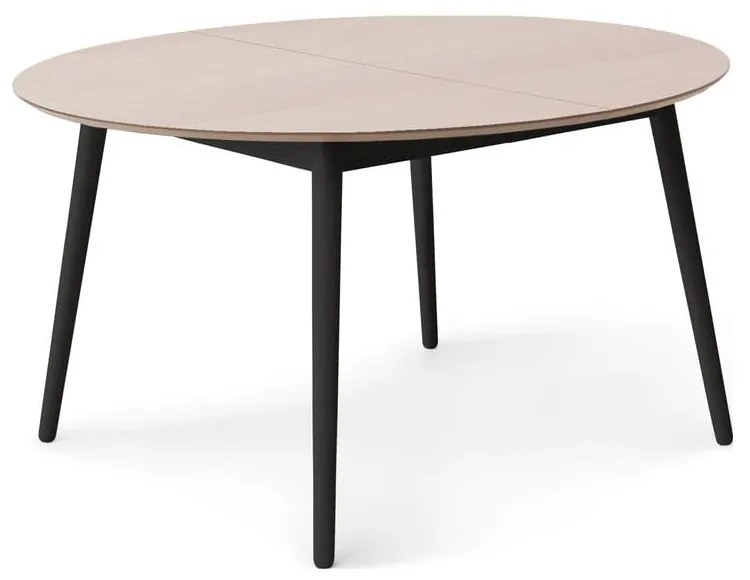Tavolo da pranzo rotondo allungabile con piano effetto rovere ø 135 cm Meza - Hammel Furniture