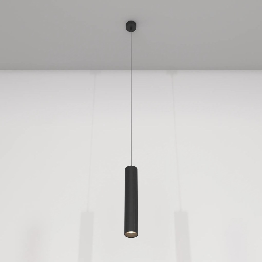 Maytoni Lampada a sospensione Serie 'Focus LED' Colore Nero