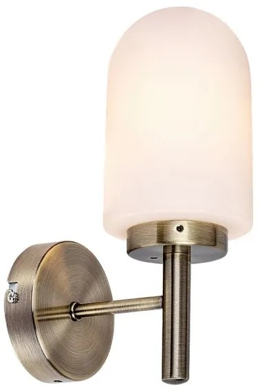 Rabalux 71060 - Applique da bagno ZENKAI 1xE14/10W/230V IP44 bronzo