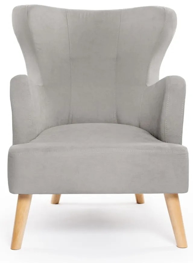 Poltrona grigio chiaro Noemye - Bonami Essentials