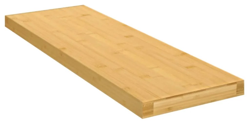 Scaffale A Parete 60x20x2,5 Cm İn Bambù /