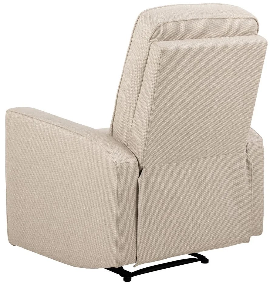 Poltrona relax beige Asila - Actona