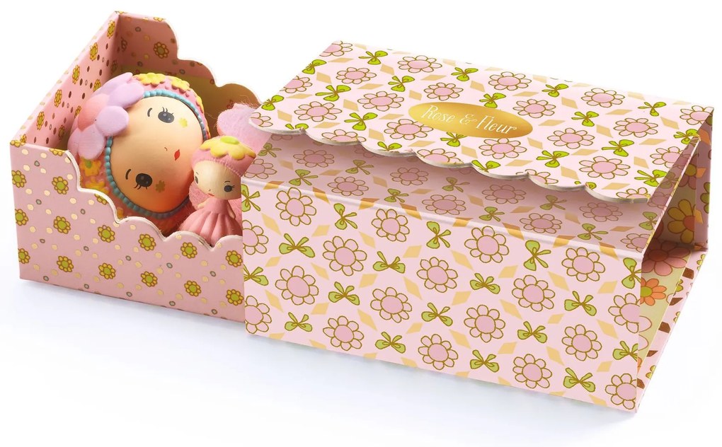 Tinyly - Rose & Fleur in scatola magnetica