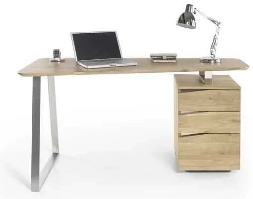 Scrivania TOMI in rovere