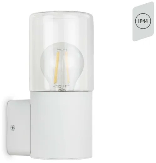 Briloner 320506TF - Applique da esterno 1xE27/12W/230V IP44 bianco