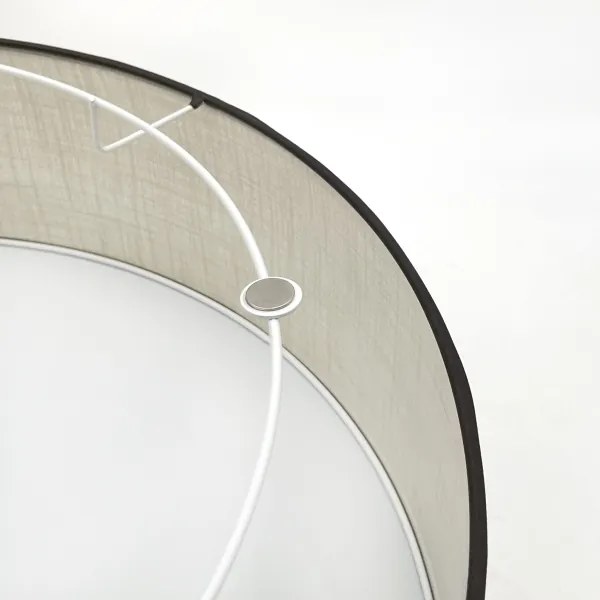 Brilagi - LED Plafoniera BELLADONNA 3xE27/15W/230V diametro 50 cm color crema/quercia