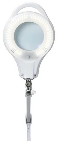 Lampada da tavolo LED dimmerabile con lente d'ingrandimento LED/10W/230V bianca