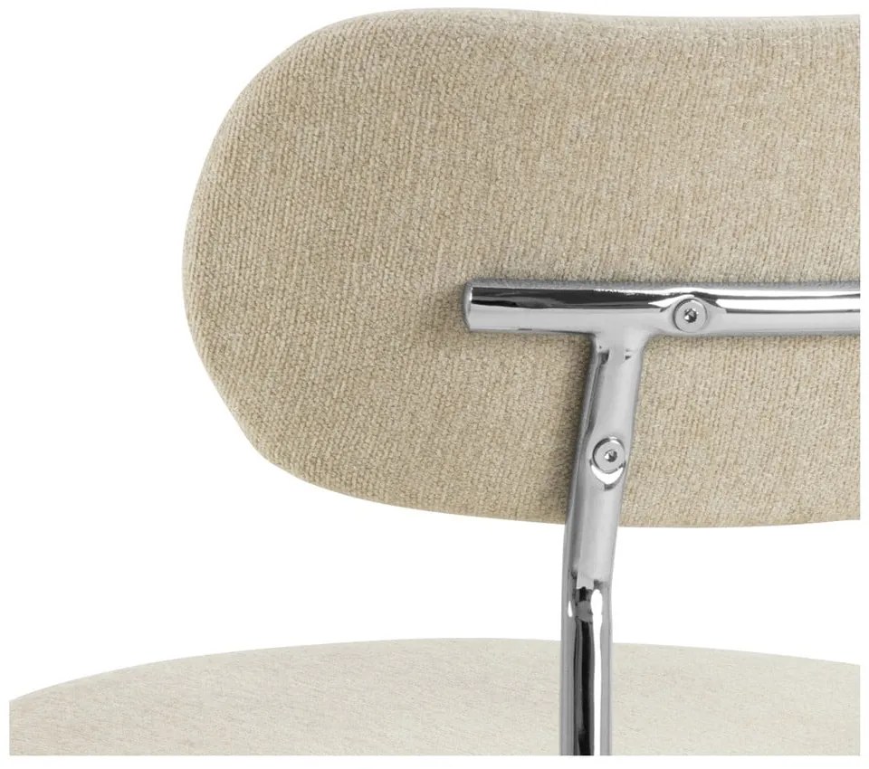 Sedia da pranzo color crema Lyric – Actona