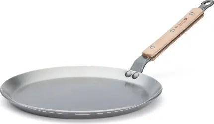 De Buyer 5715.24 - Padella per crêpes MINERAL B BOIS 24 cm