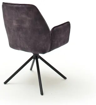 Set di 2 sedie da pranzo NEXORO, antracite