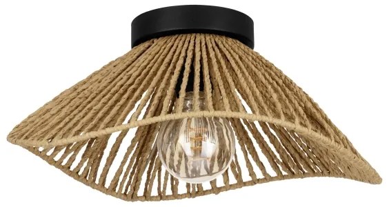 Eglo 44071 - Plafoniera LAVISTER 1xE27/60W/230V marrone