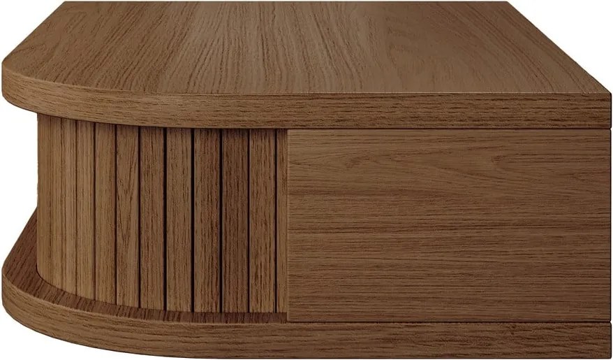 Comodino marrone con effetto noce Farsta – Woodman