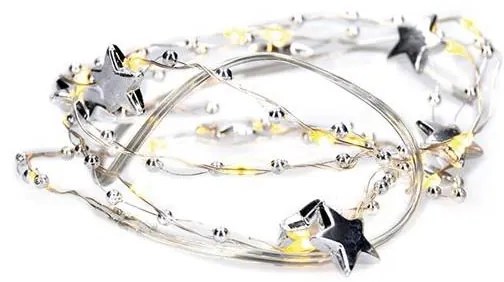 Solight 1v215 - Catena di Natale LED 20xLED/2xAA 2m bianco caldo