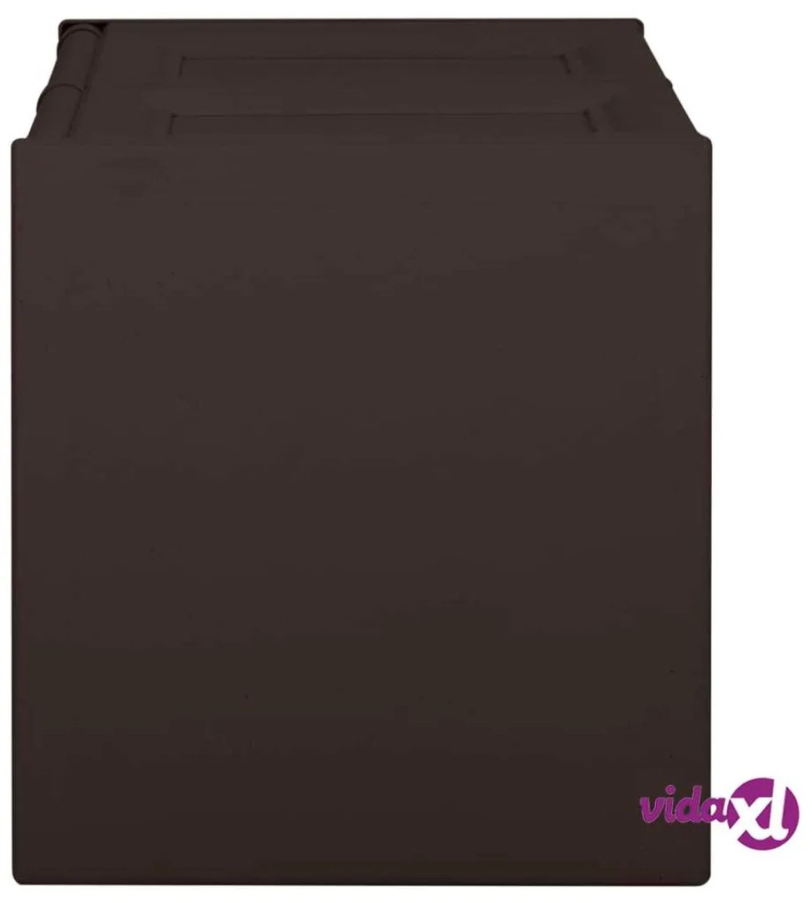 vidaXL Baule per Cuscini Marrone 86x40x42 cm 85 L