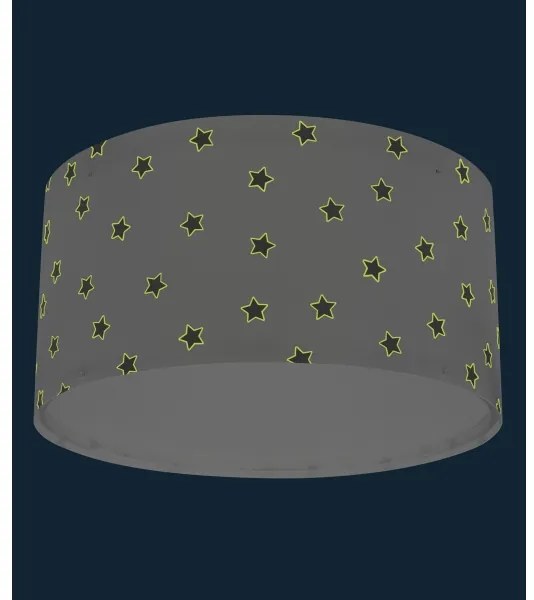 Dalber 82216B - Plafoniera per bambini STAR LIGHT 2xE27/60W/230V bianco