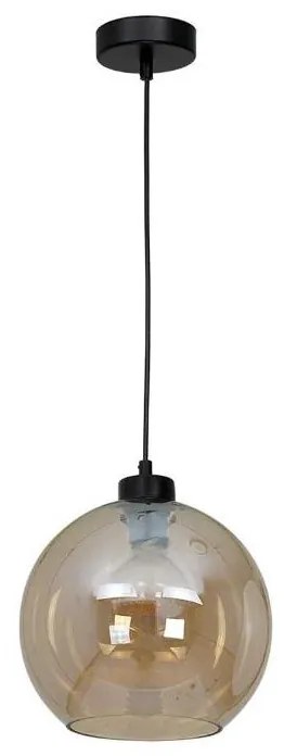 Lampadario su filo SOFIA 1xE27/60W/230V marrone