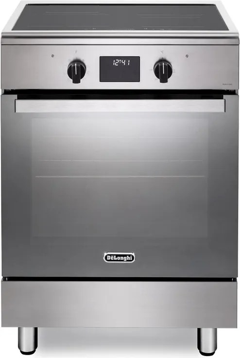 Cucina elettrica con forno DE'LONGHI DMX 64 INL TC2 inox L 60 x P 60 cm