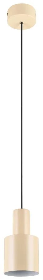 Lampadario giallo con paralume in metallo ø 12 cm Agudo - Trio