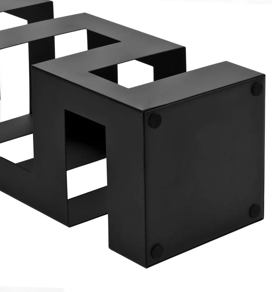 Porta Ombrelli Tetris in Acciaio Nero
