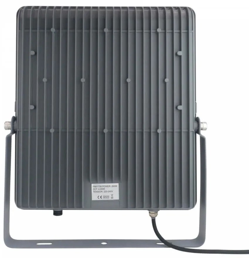 Proiettore LED 200W IP65 145lm/W Colore  Bianco Naturale 4.000K