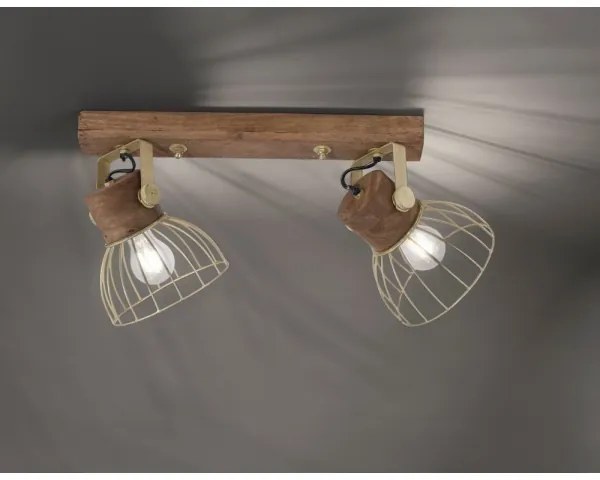 Leuchten Direkt 11487-60 - Faretto ALAMI 2xE27/25W/230V