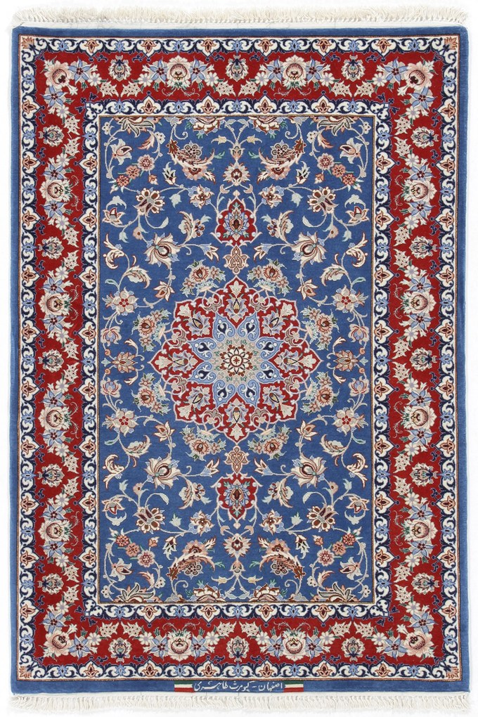 Isfahan Tappeto persiano 80x120 (Iran) Annodato A Mano