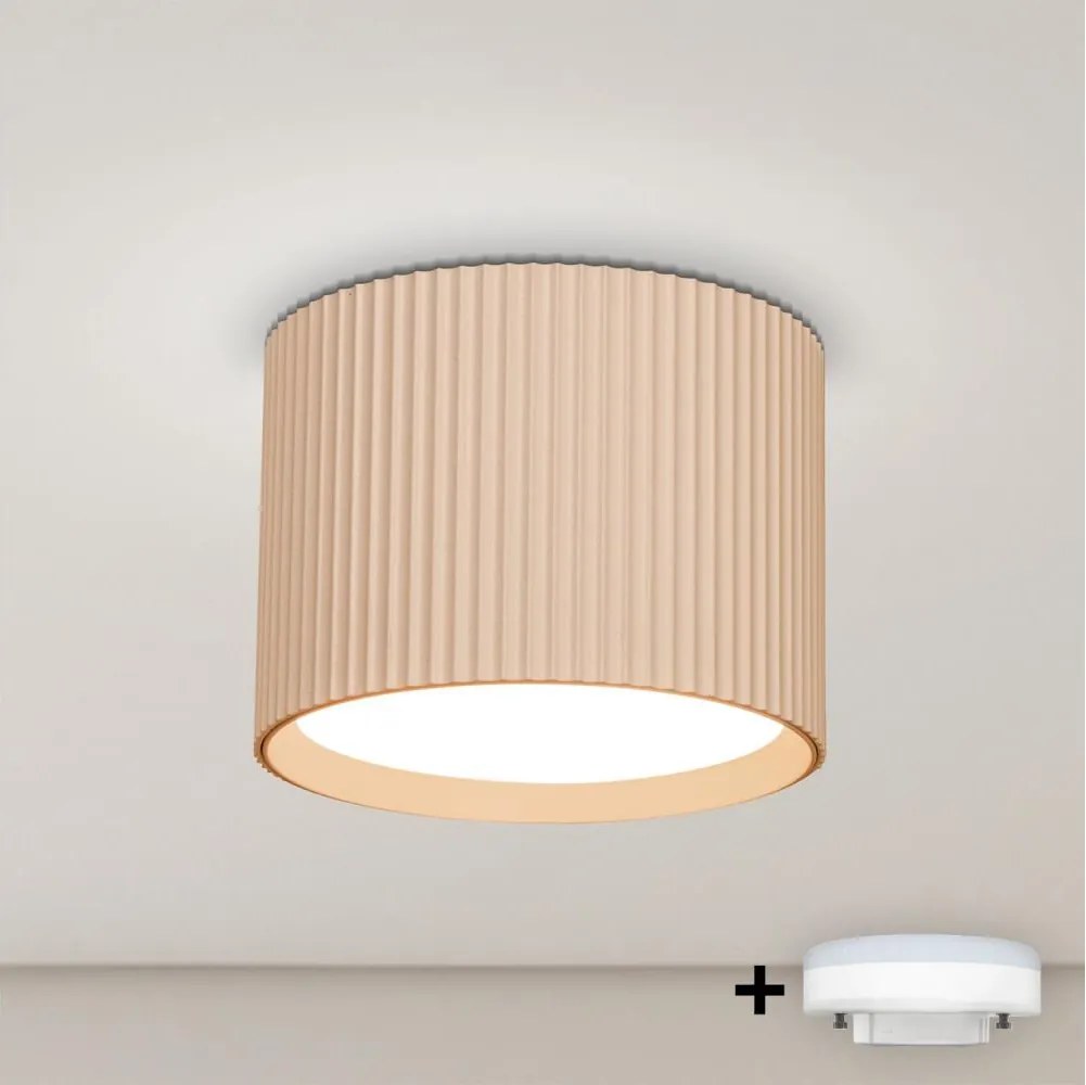 Brilagi - LED Faretto STRIPY 1xGX53/15W/230V beige