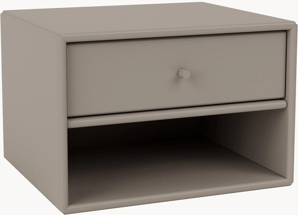 Comodino da parete con cassetto Dash