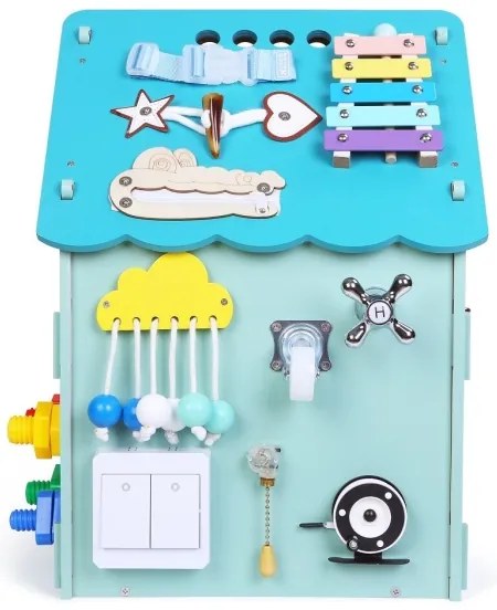 2Kids Toys - Casetta con attività blu