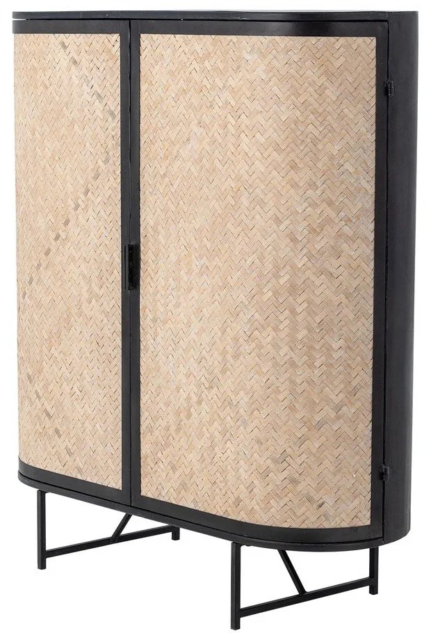 Armadietto di colore naturale in bambù 92x105x36,5 cm Ember – Bloomingville